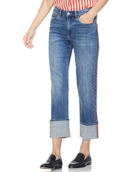 Vince Camuto Cuffed Straight Leg Jeans