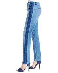 Vince Denim Side Strapping Pants