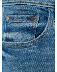 J Brand Distresed Cropped Jeans