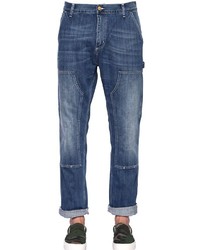 Carhartt Double Knee Washed Cotton Denim Jeans