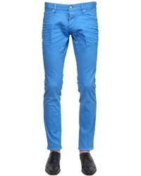 DSQUARED2 18cm Slim Fit Stretch Cotton Denim Jeans