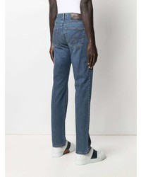 Brioni Embroidered Pocket Jeans