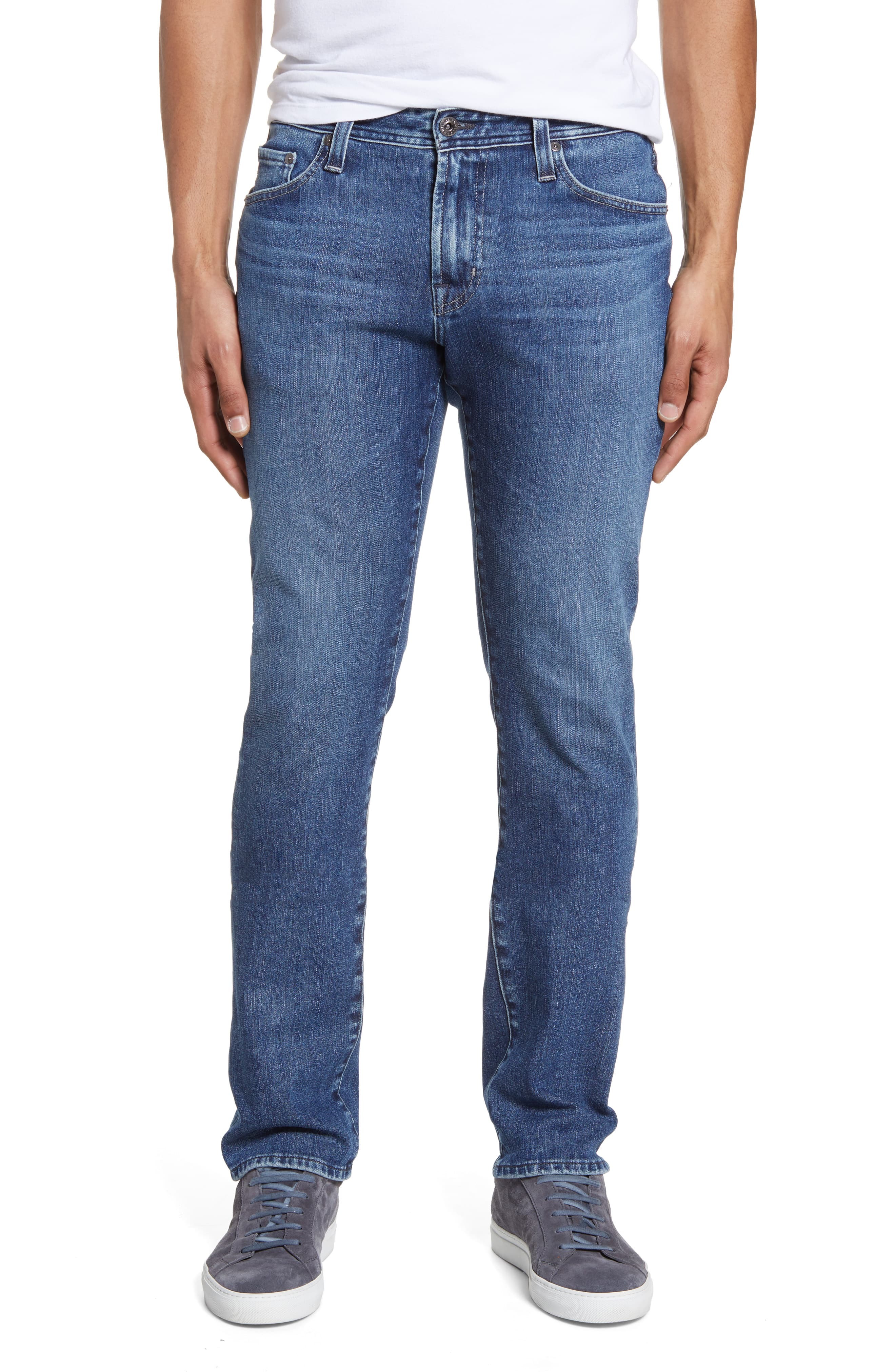 AG Everett Slim Straight Leg Jeans, $99 | Nordstrom | Lookastic