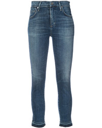 Citizens of Humanity Faded Cropped Jeans