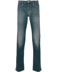 Emporio Armani Faded Effect Jeans