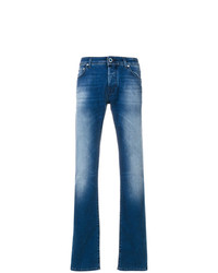 Jacob Cohen Faded Front Jeans