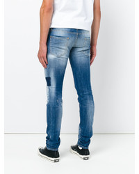 DSQUARED2 Faded Long Clet Jeans