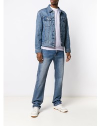 A.P.C. Faded Slim Bootcut Jeans