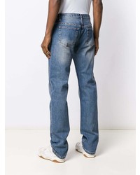 A.P.C. Faded Slim Bootcut Jeans
