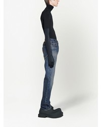 Balenciaga Faded Wide Leg Jeans