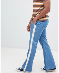 Sacred Hawk Flared Jeans With