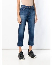 Haikure Frayed Cropped Jeans
