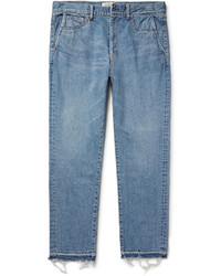 Remi Relief Frayed Denim Jeans