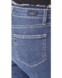 Paige Frayed Hoxton Ankle Peg Jeans