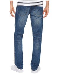 Globe G01 Slim Jeans In Mid Blue Jeans