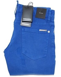 DSQUARED2 Gart Dyed Slim Jean Blue Jeans 50 X 31