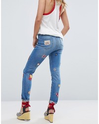Tommy Hilfiger Gigi Hadid High Waist Jean With Patches