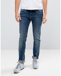 Pepe Jeans Hatch Slim Fit Jean In Mid Wash