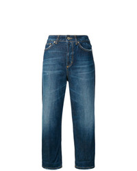 Dondup High Rise Cropped Jeans