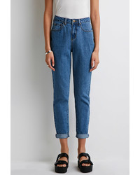 Forever 21 High Rise Mom Jeans