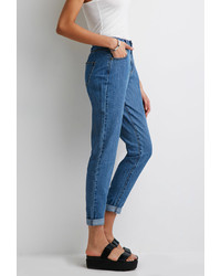 Forever 21 High Rise Mom Jeans