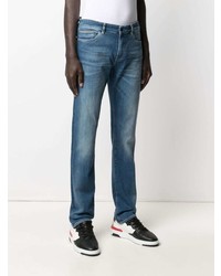 BOSS HUGO BOSS High Rise Slim Fit Jeans