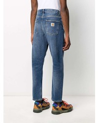 Carhartt WIP High Rise Straight Leg Jeans