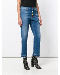Dondup High Waist Cropped Jeans