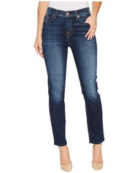 7 For All Mankind High Waist Roxanne Ankle In Aggressive Madison Ave Jeans