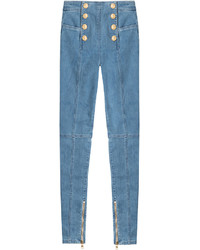 Balmain High Waisted Jeans