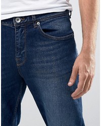 Selected Homme Dean Slim Fit Jeans In Mid Wash