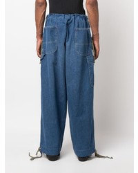 Greg Lauren Hybrid Loose Fit Drawstring Jeans