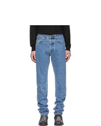 Helmut Lang Indigo Masc Hi Straight Jeans