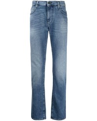 Emporio Armani J45 Regular Fit Faded Jeans