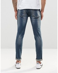 ONLY & SONS Jean In Stretch Slim Fit And Vintage Wash