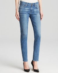 Citizens of Humanity Jeans Arielle Mid Rise Slim Straight In Set Sail