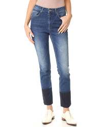 Anine Bing Jeans With Hem Detail