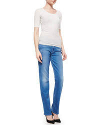 Jen7 Wainscott Slim Straight Leg Jeans