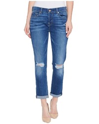 7 For All Mankind Josefina Jeans W Knee Holes In Bella Heritage 2 Jeans