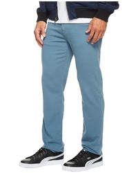 J Brand Kane Straight Leg French Terry In Keckley Swarthy Jeans