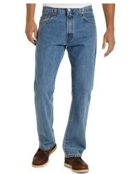 Levi's 517 Slim Bootcut Jeans Medium Stonewash, $42 | Macy's | Lookastic