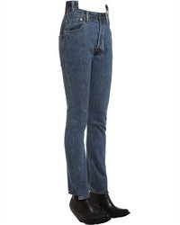 Vetements Levis High Waist Reworked Denim Jeans
