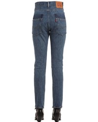 Vetements Levis High Waist Reworked Denim Jeans