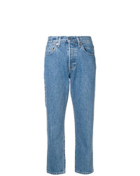 Levi's Made & Crafted Levis Made Crafted Cropped Straight Leg Jeans