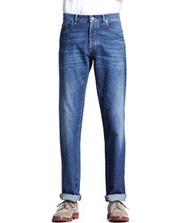 Brunello Cucinelli Lightweight Medium Wash Jeans Indigo