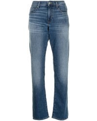 Armani Exchange Logo Patch Slim Fit Jeans
