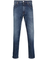 Closed Logo Patch Straight Leg Jeans