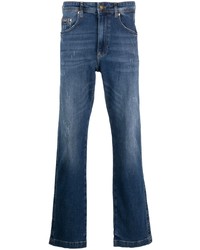 VERSACE JEANS COUTURE Logo Patch Straight Leg Jeans