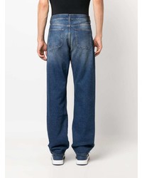 Off-White Loose Fit Straight Leg Jeans