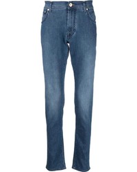 Corneliani Low Rise Slim Cut Jeans